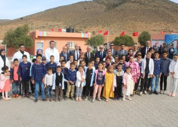 السيد بنموسى يقوم بزيارة تفقدية للمدرسة الابتدائية الواحة المنخرطة في مشروع "مؤسسات الريادة"بمدينة كلميم