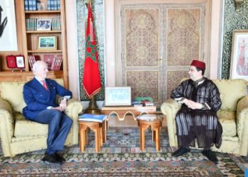 السيد بوريطة مع المبعوث الشخصي للأمين العام للأمم المتحدة إلى الصحراء المغربية