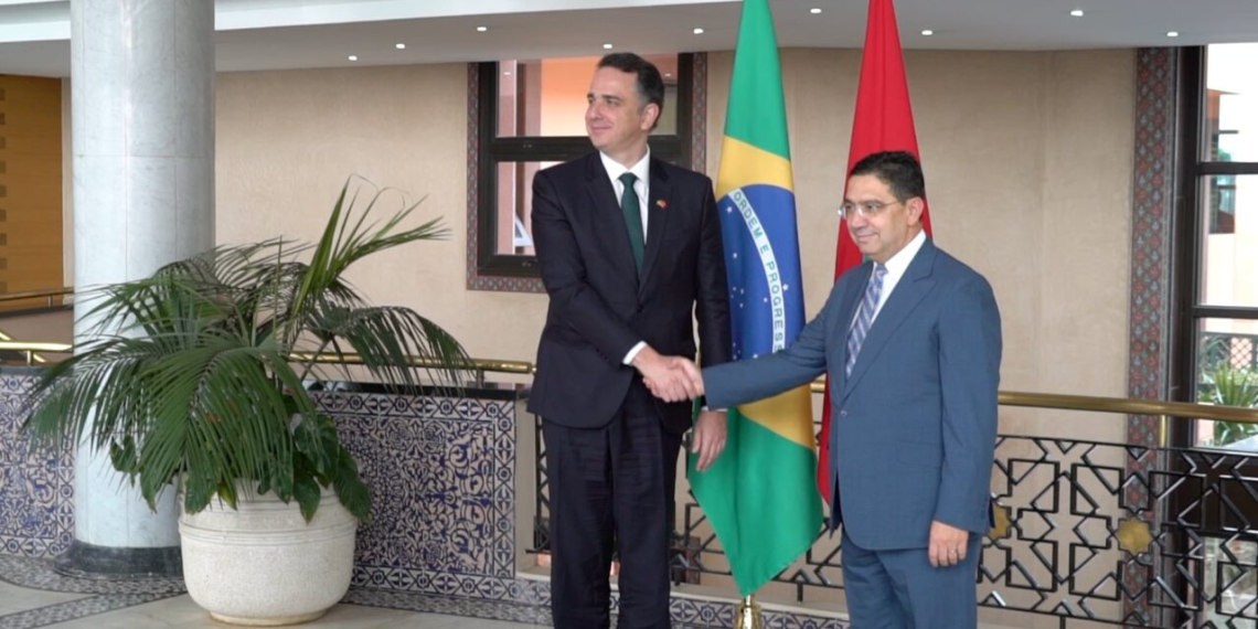 Morocco's policy on the Sahara question is imprinted with seriousness, said President of the Brazilian Senate Rodrigo Pacheco, on Monday in Rabat, during an official visit to the Kingdom.