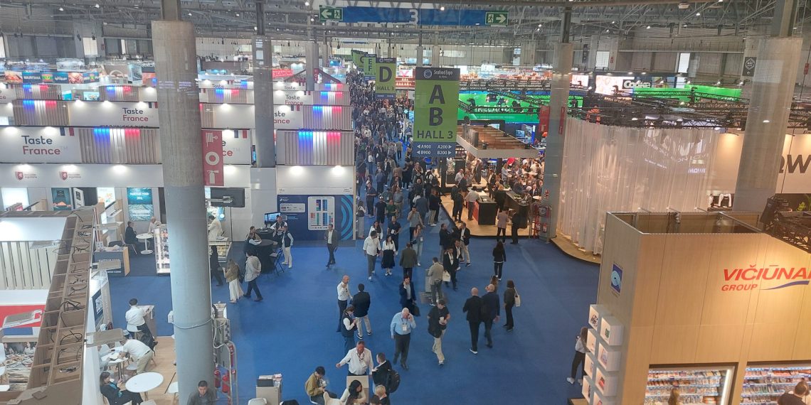 برشلونة.. حضور وازن للأقاليم الجنوبية في المعرض الدولي لمنتجات البحر