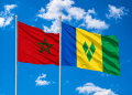 replace the flag of us in the following picture with of saint vincent and the grenadines